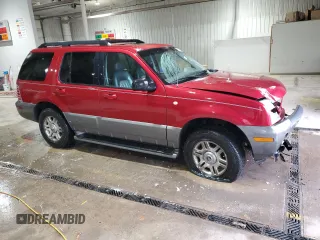 2005 Mercury Mountaineer with VIN 4M2ZU86E45ZJ24301, listed as a Copart auction lot 83384374 with 259,426 mi miles and Salvage title. Bid and sale history available at DreamBid. Image 4.