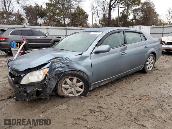 2009 Toyota Avalon XL with VIN 4T1BK36B29U345870, listed as a Copart auction lot 43849755 with 235,547 mi miles and Salvage Title. Bid and sale history available at carsss.com. Image 1.