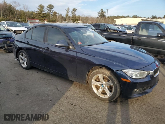 2015 BMW 3 Series 328i xDrive with VIN WBA3B5G50FNS14551, listed as a Copart auction lot 46627015 with 76,837 mi miles and Salvage Title. Bid and sale history available at carsss.com. Image 4.