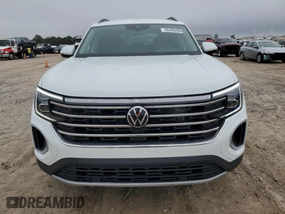 2024 Volkswagen Atlas SE z VIN 1V2DR2CA9RC503432, wystawiony jako Copart lot #85468494 z przebiegiem 25 243 mil mil oraz Szkoda całkowita • Salvage title. Historia ofert i sprzedaży dostępna na DreamBid. Obrazek 5.