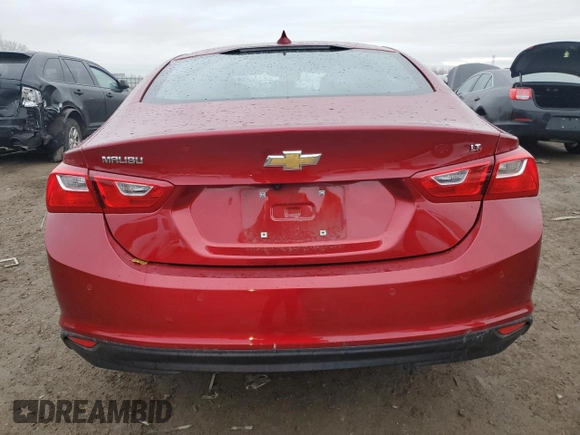 2025 Chevrolet Malibu LT with VIN 1G1ZD5ST1SF109401, listed as a Copart auction lot 85560984 with 17,929 mi miles and Salvage Title. Bid and sale history available at DreamBid. Image 6.