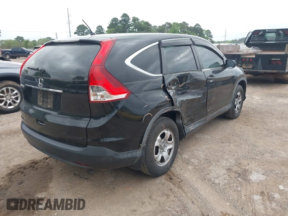 2013 Honda CR-V LX with VIN 3CZRM3H39DG709047, listed as a IAAI auction lot 41894762 with 144,788 mi miles and . Bid and sale history available at carsss.com. Image 4.