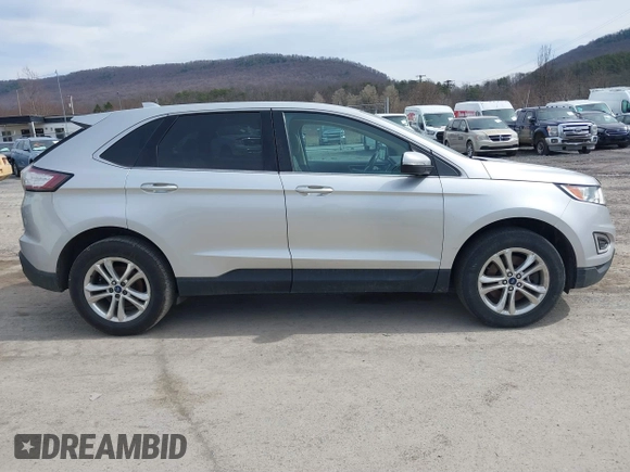 2015 Ford Edge SEL with VIN 2FMTK4J90FBC08880, listed as a IAAI auction lot 41821745 with 171,544 mi miles. Bid and sale history available at carsss.com. Image 14.
