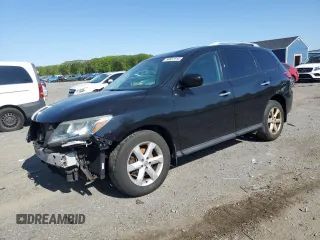 2014 Nissan Pathfinder Platinum with VIN 5N1AR2MM2EC721022, listed as a Copart auction lot 56651915 with 137,310 mi miles and Clean title. Bid and sale history available at DreamBid. Image 1.