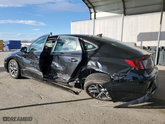 2022 Hyundai Sonata SEL with VIN KMHL64JA0NA219791, listed as a Copart auction lot 44014475 with 54,898 mi miles and Salvage Title. Bid and sale history available at carsss.com. Image 2.