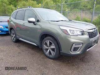 2020 Subaru Forester Touring with VIN JF2SKAXC1LH600381, listed as a IAAI auction lot 42345299 with 43,378 mi miles and . Bid and sale history available at DreamBid. Image 1.