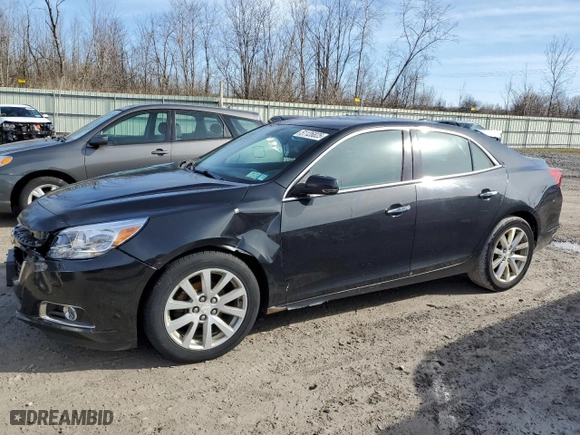2015 Chevrolet Malibu LTZ with VIN 1G11F5SL8FF288419, listed as a Copart auction lot 51126825 with 176,635 mi miles and Salvage Title. Bid and sale history available at carsss.com. Image 1.