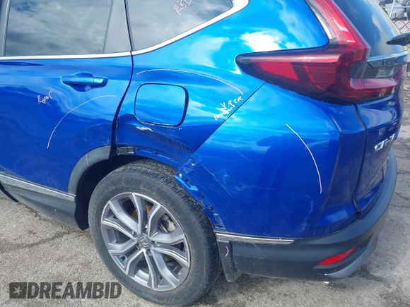 2020 Honda CR-V Touring with VIN 7FARW2H91LE012284, listed as a IAAI auction lot 41672460 with 28,207 mi miles and . Bid and sale history available at DreamBid. Image 19.
