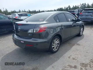 2012 Mazda 3 i Grand Touring with VIN JM1BL1W88C1679758, listed as a IAAI auction lot 41947522 with 195,715 mi miles. Bid and sale history available at carsss.com. Image 4.