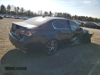 2017 Lexus GS with VIN JTHCZ1BL0HA005283, listed as a Copart auction lot 78078554 with 48,151 mi miles and Salvage Title. Bid and sale history available at carsss.com. Image 3.