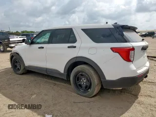 2023 Ford Police Interceptor Utility z VIN 1FM5K8AB5PGC17264, wystawiony jako Copart lot #57790225 z przebiegiem 457 mil mil oraz Tytuł czysty. Historia ofert i sprzedaży dostępna na DreamBid. Obrazek 2.
