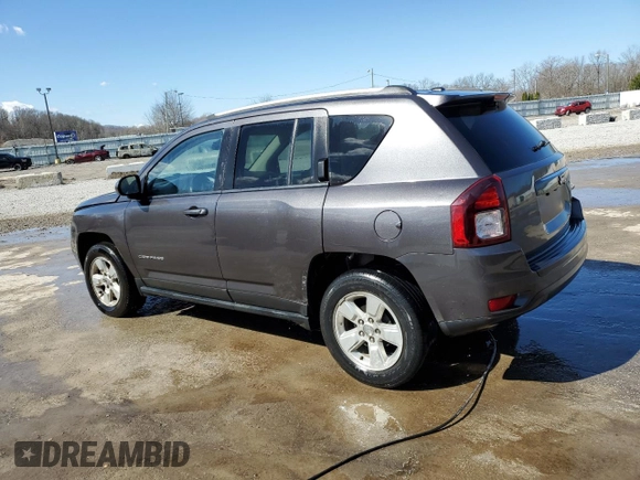 2016 Jeep Compass High Altitude Edition with VIN 1C4NJCEA4GD792582, listed as a Copart auction lot 48812395 with 181,896 mi miles and Salvage Title. Bid and sale history available at carsss.com. Image 2.