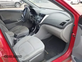 2012 Hyundai Accent SE with VIN KMHCU5AE8CU037718, listed as a IAAI auction lot 41845159 with 167,444 mi miles. Bid and sale history available at carsss.com. Image 5.