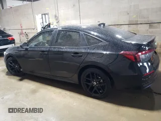 2025 Honda Civic Sport with VIN 2HGFE2F5XSH561722, listed as a Copart auction lot 54120165 with 1,576 mi miles and Salvage title. Bid and sale history available at DreamBid. Image 2.