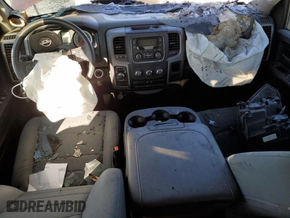 2018 Ram 1500 Tradesman with VIN 1C6RR6FT4JS330951, listed as a Copart auction lot 48952355 with Not provided miles and Salvage title. Bid and sale history available at DreamBid. Image 8.