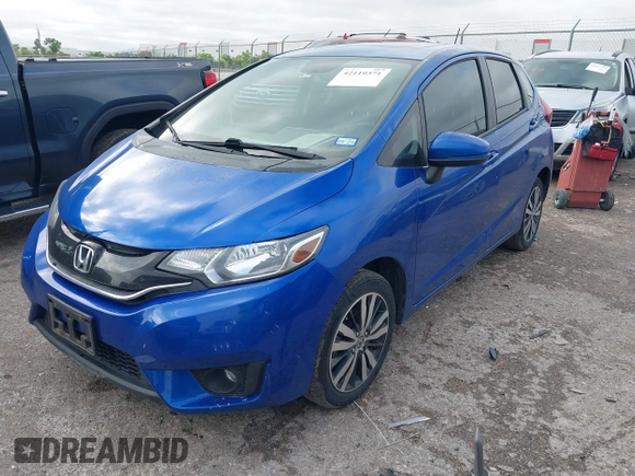 2015 Honda Fit EX-L with VIN 3HGGK5H81FM763121, listed as a IAAI auction lot 42119371 with 96,888 mi miles and . Bid and sale history available at DreamBid. Image 17.