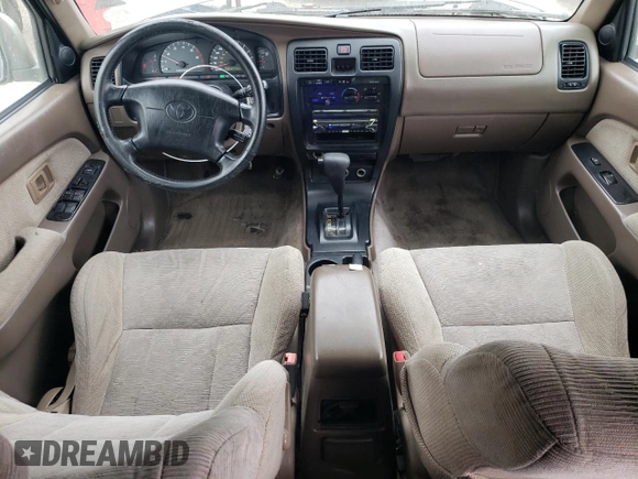 1999 Toyota 4Runner SR5 with VIN JT3GN86R4X0095939, listed as a Copart auction lot 60755965 with 276,622 mi miles and Salvage title. Bid and sale history available at DreamBid. Image 8.