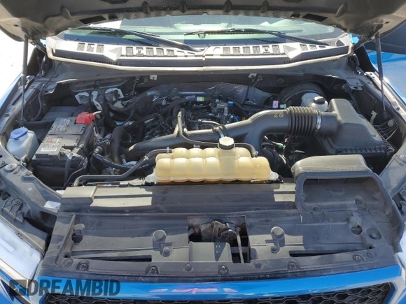 2019 Ford F-150 XL with VIN 1FTEW1CP7KKC69686, listed as a Copart auction lot 49140595 with 96,446 mi miles and Salvage Title. Bid and sale history available at carsss.com. Image 11.