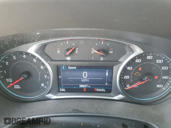 2019 Chevrolet Equinox LT with VIN 2GNAXKEV6K6228392, listed as a Copart auction lot 56242855 with 88,947 mi miles and Salvage title. Bid and sale history available at DreamBid. Image 9.
