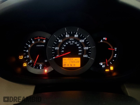 2011 Toyota RAV4 Limited with VIN 2T3DF4DV8BW089652, listed as a Copart auction lot 65370105 with 170,538 mi miles and Clean title. Bid and sale history available at DreamBid. Image 9.
