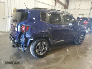 2017 Jeep Renegade Sport with VIN ZACCJAAB3HPF50847, listed as a Copart auction lot 53825165 with 99,006 mi miles and Clean Title. Bid and sale history available at DreamBid. Image 3.