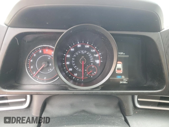 2023 Hyundai Elantra SE with VIN KMHLL4AG2PU455874, listed as a Copart auction lot 53378965 with 24,100 mi miles and Non Repairable. Bid and sale history available at DreamBid. Image 9.