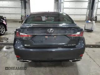 2017 Lexus GS with VIN JTHCZ1BL7HA004924, listed as a Copart auction lot 76959434 with 88,986 mi miles and Salvage Title. Bid and sale history available at carsss.com. Image 6.