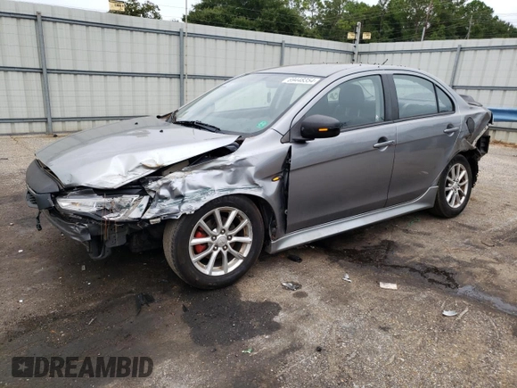 2016 Mitsubishi Lancer ES with VIN JA32U2FU3GU001163, listed as a Copart auction lot 69448354 with 142,076 mi miles and Salvage Title. Bid and sale history available at carsss.com. Image 1.