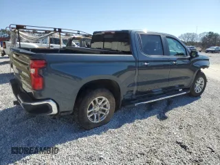 2020 Chevrolet Silverado 1500 LT with VIN 1GCPWCED7LZ112515, listed as a Copart auction lot 48415525 with 45,706 mi miles and Salvage Title. Bid and sale history available at carsss.com. Image 3.