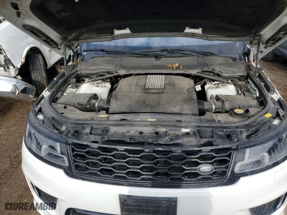 2019 Land Rover Range Rover Sport HSE with VIN SALWR2RV0KA842014, listed as a Copart auction lot 49833525 with 79,304 mi miles and Salvage Title. Bid and sale history available at carsss.com. Image 12.