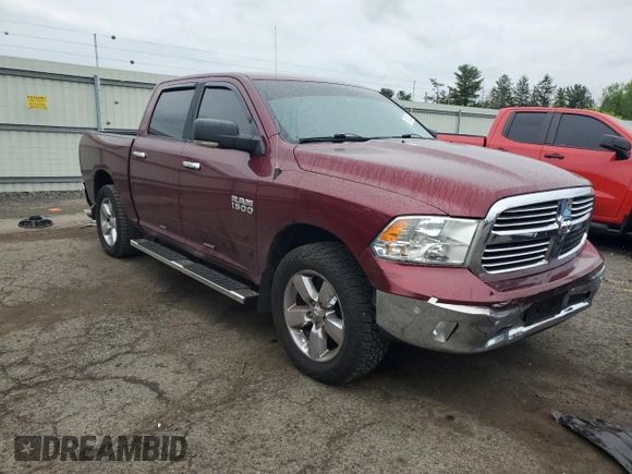 2017 Ram 1500 Big Horn z VIN 1C6RR7LGXHS518235, wystawiony jako Copart lot #57803035 z przebiegiem 104 886 mil mil oraz Szkoda całkowita • Salvage title. Historia ofert i sprzedaży dostępna na DreamBid. Obrazek 4.