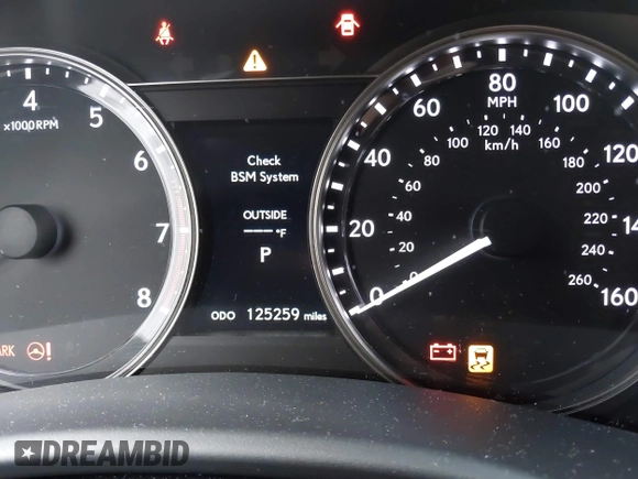 2014 Lexus GS 350 with VIN JTHCE1BL2E5023025, listed as a IAAI auction lot 41995313 with 125,259 mi miles and . Bid and sale history available at DreamBid. Image 7.