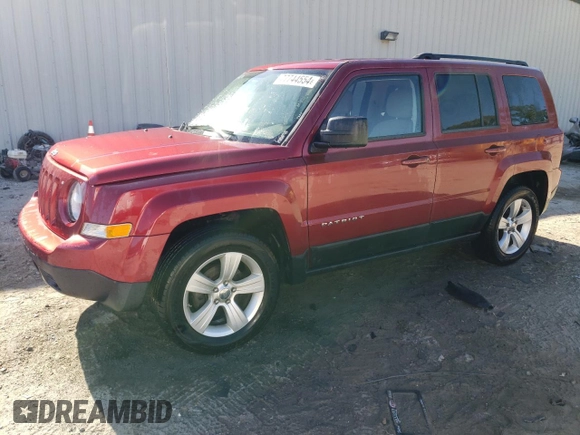 2012 Jeep Patriot Sport with VIN 1C4NJRBBXCD525330, listed as a Copart auction lot 77744554 with 170,549 mi miles and Salvage Title. Bid and sale history available at carsss.com. Image 1.