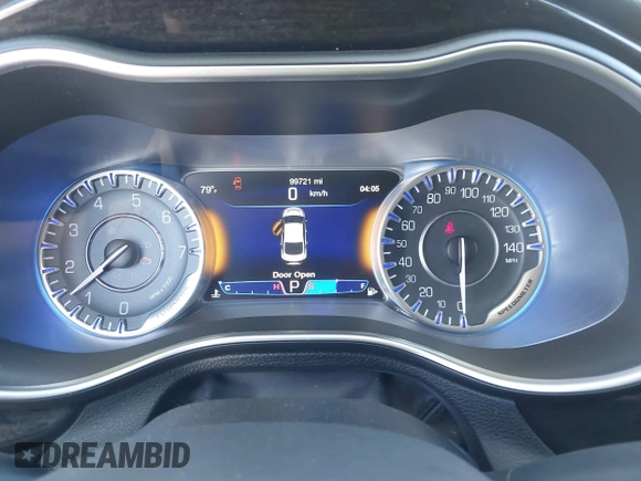 2015 Chrysler 200 C with VIN 1C3CCCCB7FN549469, listed as a IAAI auction lot 42077364 with 99,721 mi miles. Bid and sale history available at carsss.com. Image 7.