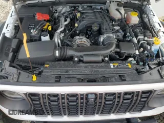 2024 Jeep Wrangler Rubicon with VIN 1C4PJXFG7RW247535, listed as a Copart auction lot 41755145 with 2,072 mi miles and Salvage title. Bid and sale history available at DreamBid. Image 11.