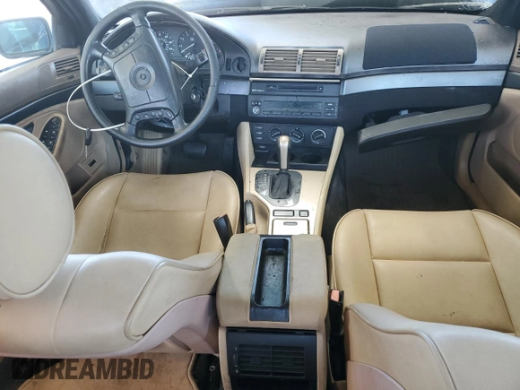 2001 BMW 5 Series 525iA with VIN WBADT43431GX20624, listed as a Copart auction lot 48222935 with 0 mi miles and Salvage Title. Bid and sale history available at carsss.com. Image 8.