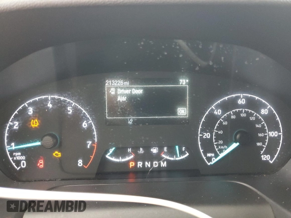 2020 Ford Transit Cargo with VIN 1FTBR3X8XLKB54445, listed as a Copart auction lot 64402515 with 213,226 mi miles and Clean title. Bid and sale history available at DreamBid. Image 9.