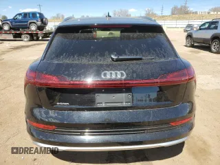 2019 Audi e-tron Premium Plus with VIN WA1LABGE6KB014901, listed as a Copart auction lot 50910225 with 46,322 mi miles and Salvage title. Bid and sale history available at DreamBid. Image 6.
