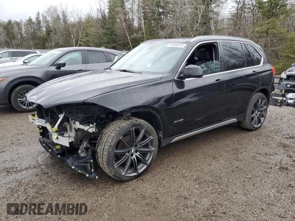 2018 BMW X5 xDrive35i with VIN 5UXKR0C59J0X83647, listed as a Copart auction lot 50955315 with 182,472 mi miles and Clean Title. Bid and sale history available at carsss.com. Image 1.