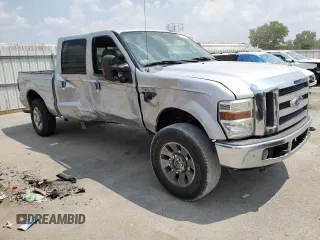 2010 Ford Super Duty F-250 SRW XL with VIN 1FTSW2BY0AEB11464, listed as a Copart auction lot 64981214 with 195,892 mi miles and Salvage Title. Bid and sale history available at carsss.com. Image 4.