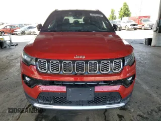 2025 Jeep Compass Limited с VIN 3C4NJDCN8ST550456, выставлен на аукционе Copart как лот 64238505 с пробегом 10 306 миль миль и Списание • Salvage title. История ставок и продаж доступна на DreamBid. Изображение 5.