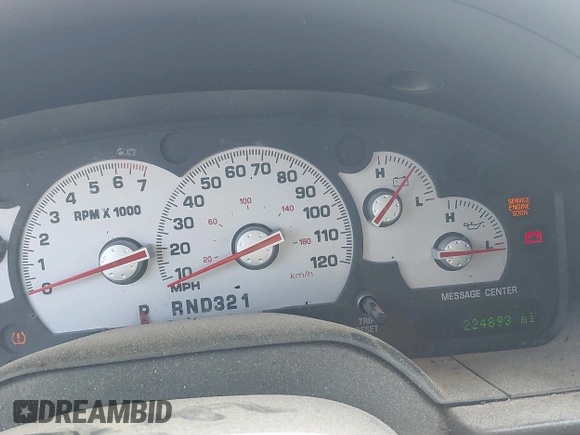 2005 Mercury Mountaineer Convenience z VIN 4M2DU86W45ZJ27153, wystawiony jako IAAI lot #42536111 z przebiegiem 224 893 mil mil oraz . Historia ofert i sprzedaży dostępna na DreamBid. Obrazek 7.