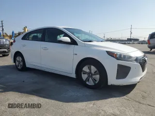 2019 Hyundai Ioniq Blue with VIN KMHC65LC4KU178841, listed as a Copart auction lot 55676285 with 172,466 mi miles and Clean Title. Bid and sale history available at DreamBid. Image 4.