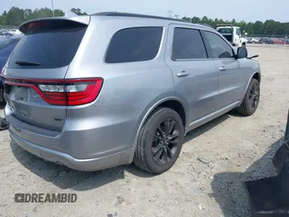 2021 Dodge Durango GT Plus with VIN 1C4RDJDG4MC696715, listed as a IAAI auction lot 42297082 with 52,707 mi miles and . Bid and sale history available at DreamBid. Image 4.