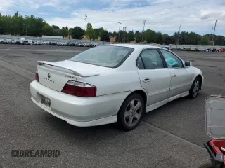 2002 Acura TL Type S w/Navigation with VIN 19UUA56912A001609, listed as a Copart auction lot 67286634 with 211,824 mi miles and Salvage Title. Bid and sale history available at carsss.com. Image 3.