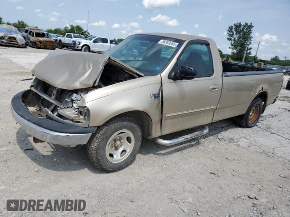 1999 Ford F-150 with VIN 1FTRF17W8XKA37849, listed as a Copart auction lot 58383265 with Not provided miles and Salvage title. Bid and sale history available at DreamBid. Image 1.