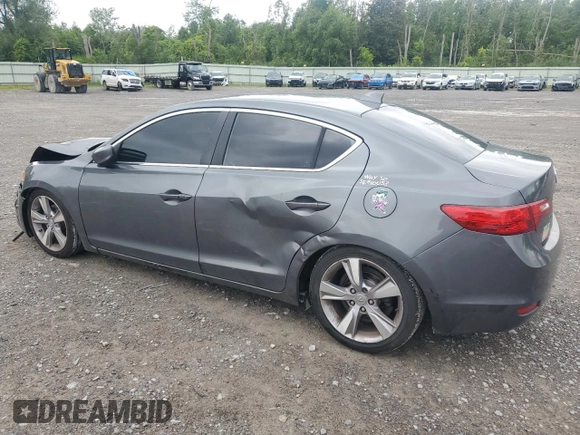 2013 Acura ILX Tech Pkg with VIN 19VDE1F71DE010166, listed as a Copart auction lot 62757004 with 120,755 mi miles and Salvage Title. Bid and sale history available at carsss.com. Image 2.