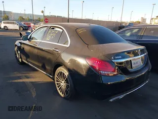 2019 Mercedes-Benz C C 300 with VIN 55SWF8DBXKU319220, listed as a IAAI auction lot 41196588 with Not Provided miles. Bid and sale history available at carsss.com. Image 3.