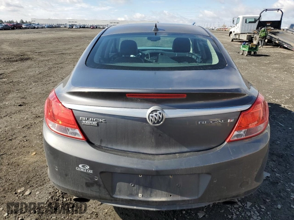2011 Buick Regal CXL Turbo TO6 with VIN W04G05GV5B1112720, listed as a Copart auction lot 47566325 with 96,633 mi miles and Salvage Title. Bid and sale history available at carsss.com. Image 6.