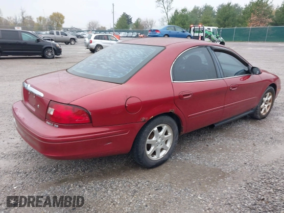 2003 Mercury Sable GS with VIN 1MEFM50U63A605443, listed as a IAAI auction lot 40846836 with 133,682 mi miles and . Bid and sale history available at DreamBid. Image 4.